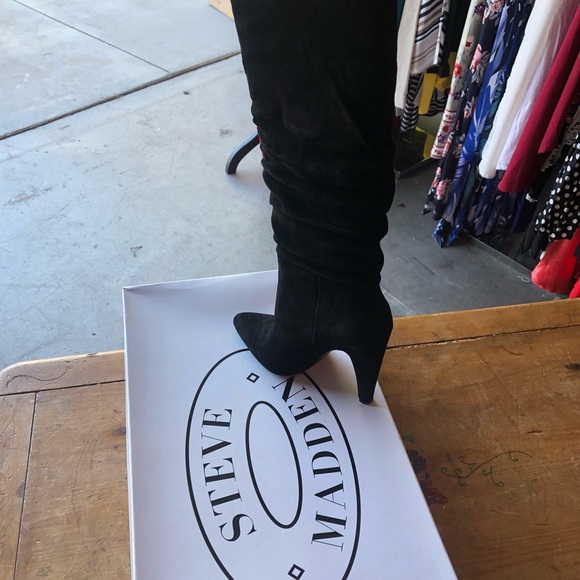 Steve made black long boots - Picture 3 of 4